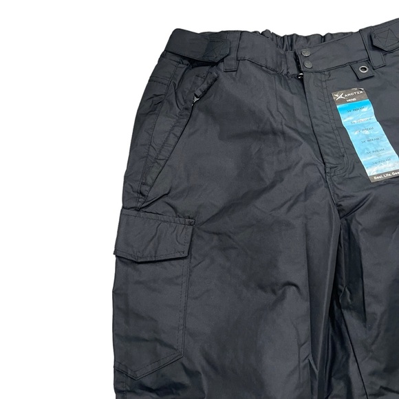 Arctix Black Snowsports Cargo Pants Mens Large 34 in Inseam New - Picture 4 of 7